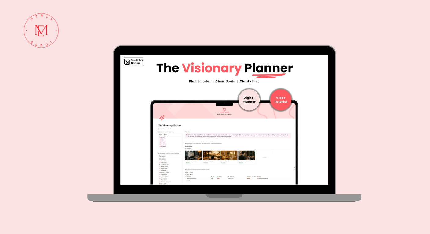 Visionary Digital Planner